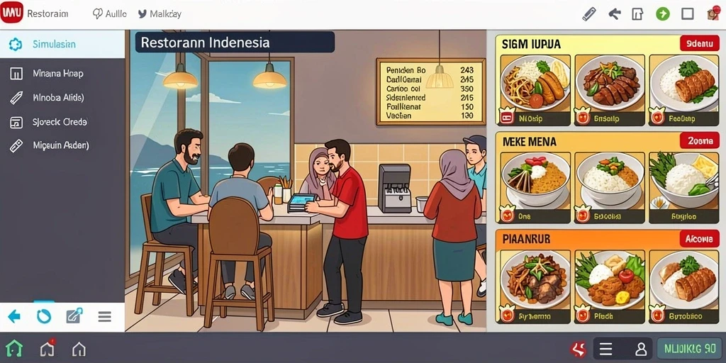 d73 - Pemain sedang beraksi dalam pertempuran seru.